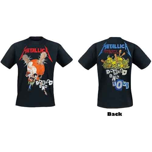 Camiseta de Metallica Damage Inc.