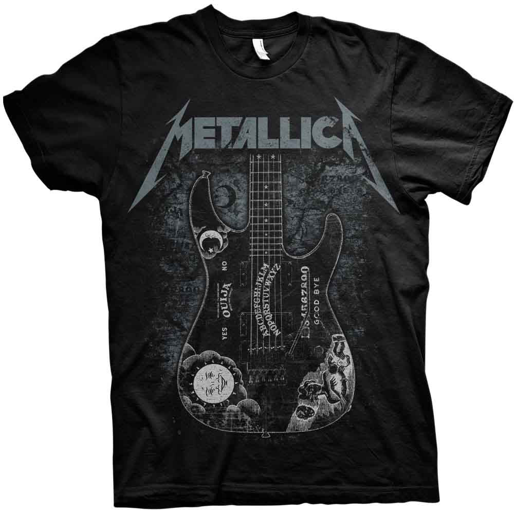 Camiseta con la guitarra Ouija de Hammett de Metallica