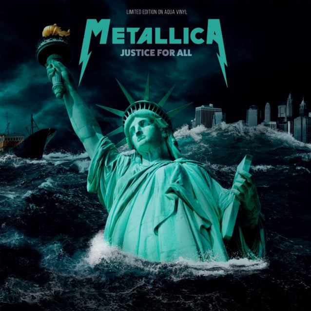 Metallica Justice For All: Woodstock 1994 (Aqua Vinyl) [Import] [Records & LPs]