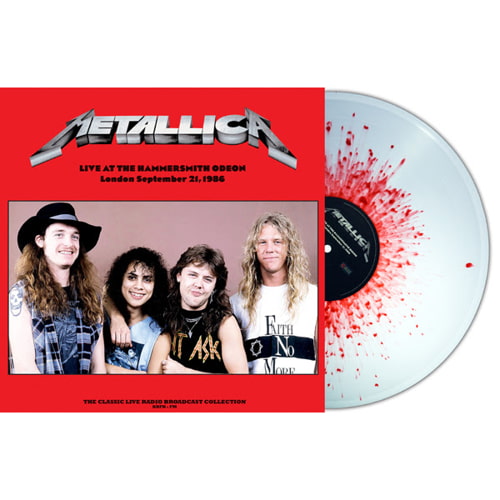 Metallica en directo en el Hammersmith Odeon, Londres, 1986 (vinilo salpicado de 180 gramos) [Importación] [Discos y LP]