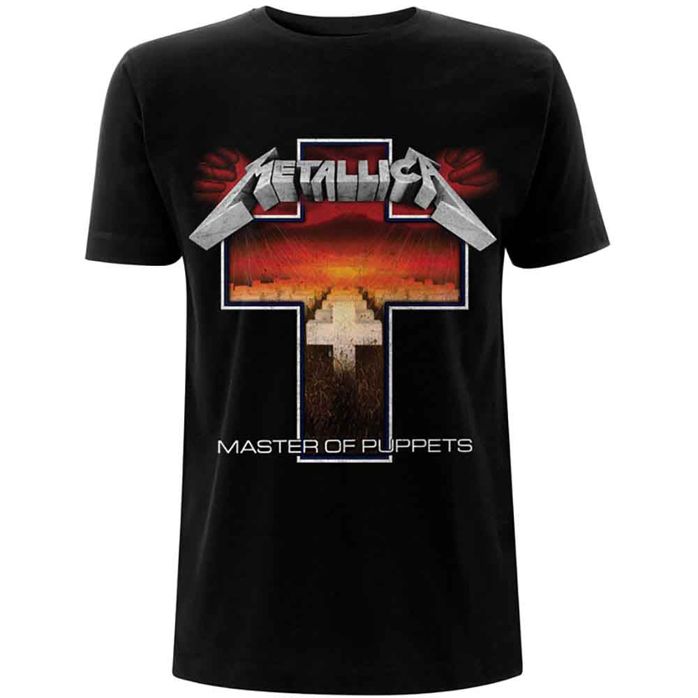 Camiseta de Metallica Master of Puppets Cross