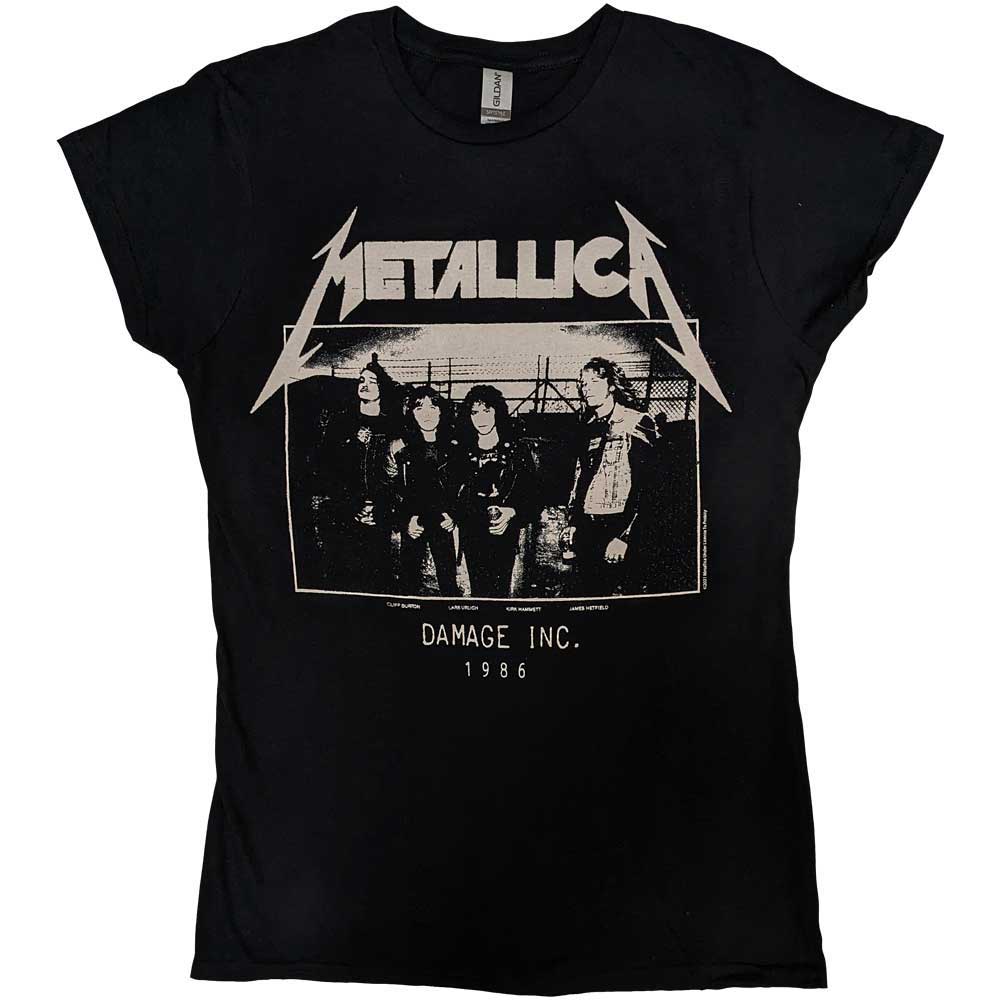 Metallica Masters of Puppets Photo Damage Inc Tour [Camiseta de manga corta]