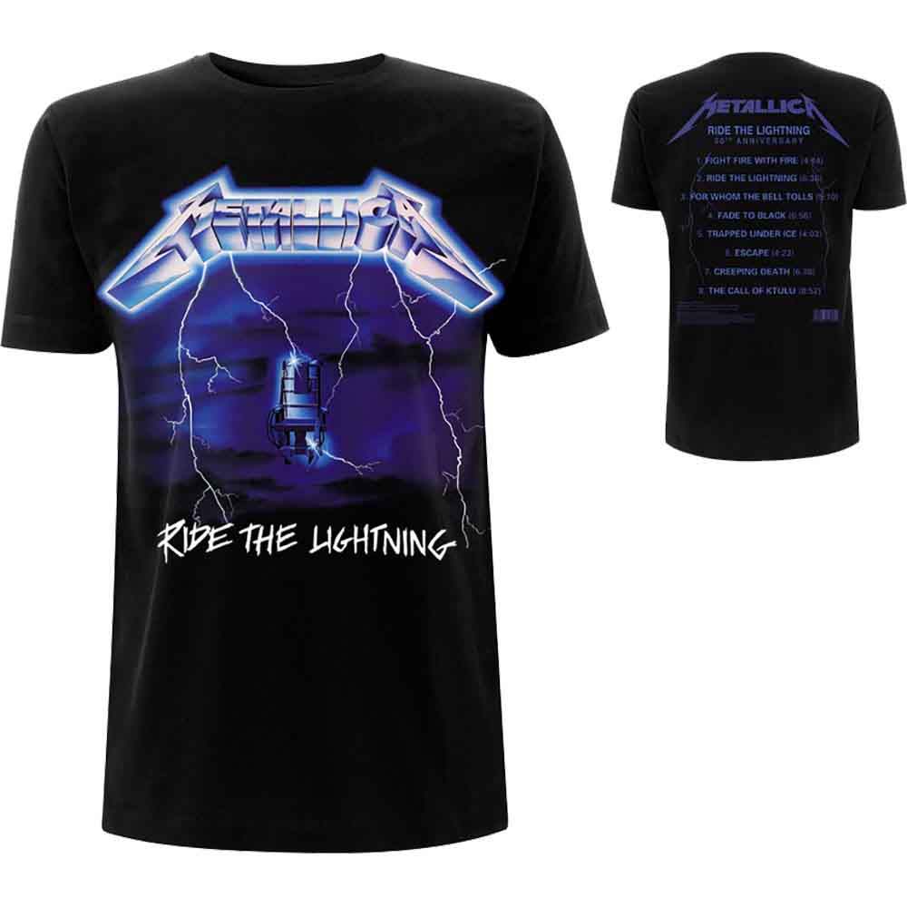 Metallica Ride The Lightning Tracks [T-Shirt]