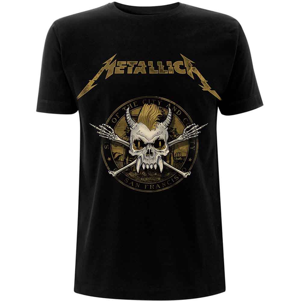 Camiseta con el sello Scary Guy de Metallica