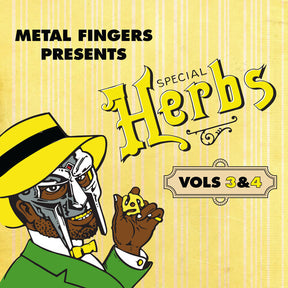 Metal Fingers Presents: Special Herbs Vol. 3 & 4 (Limited Edition, Yellow Colored Vinyl) (2 Lp's) (Vinyl)