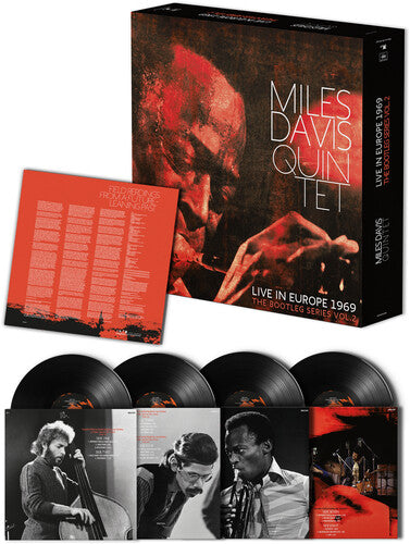 Miles Davis Live In Europe 1969 (The Bootleg Series Vol. 2) (Deluxe Edition, 180 Gram Black Vinyl Boxset) [Import] (4 Lp) [Records & LPs]