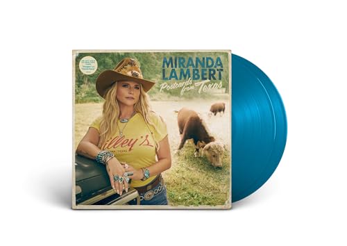 Postales de Texas de Miranda Lambert [LP Sea Blue 2] [Discos y LP]