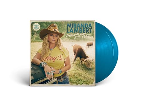 Miranda Lambert Postcards from Texas [Sea Blue 2 LP] [Vinyl] - Apocalypse Vinyl