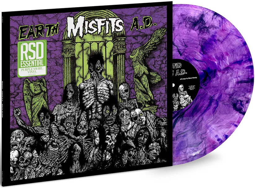 Misfits Earth AD/ Wolfs Blood (Purple Swirl Vinyl, RSD Essential) [唱片 &amp; LP]