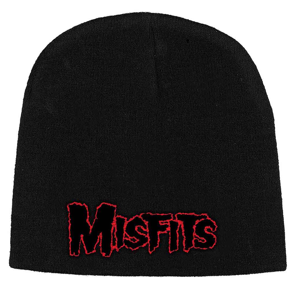 Gorro con logo rojo de Misfits