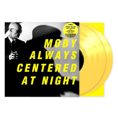 Moby Always Centered At Night（独立独家，限量版，黄色乙烯基）（2 张 LP）[唱片 &amp; LP]