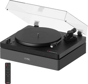 Monostereo One Stop - AudioSource Record Player, All-in-one Turntable with 2.1 Channel Built-in Speaker [Turntables]