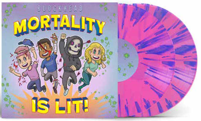 Mortality Is Lit (Pink, Blue, Splatter) (Vinyl)