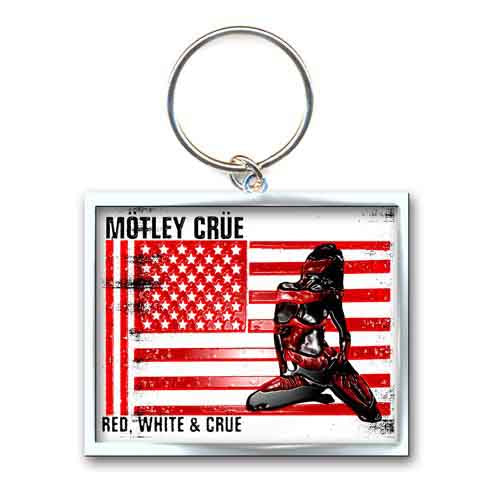 Motley Crue Red, White & Crue [Keychain]