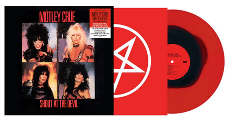 Shout At The Devil: 40th Anniversary Edition (Limited Edition, Alternate Cover, Red & Black Colored Vinyl) (Vinyl)