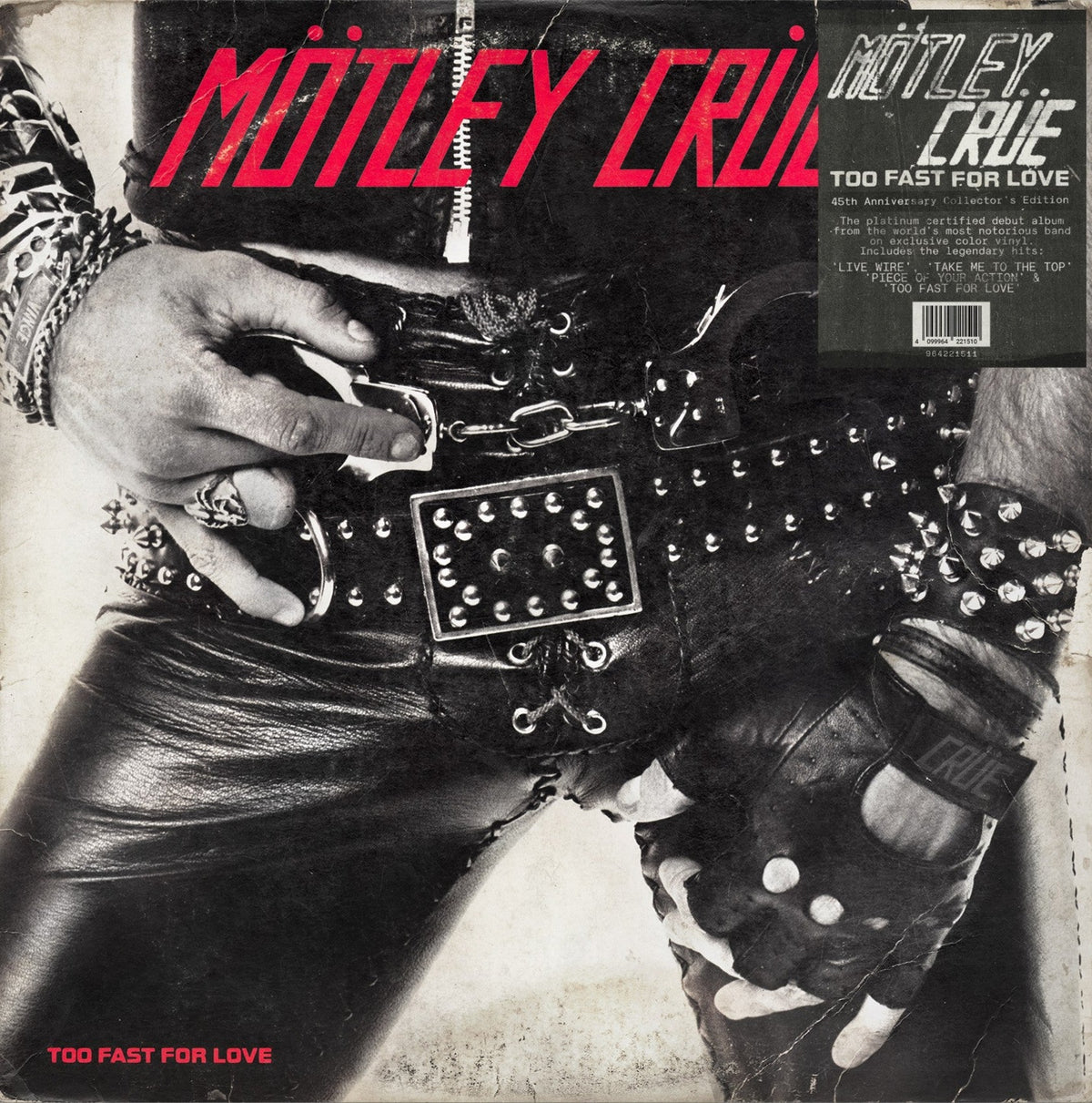 Motley Crue - Too Fast For Love (Indie Exclusive, Black & Red Smoke Colored Vinyl, 45th Anniversary Edition) [Vinyl]