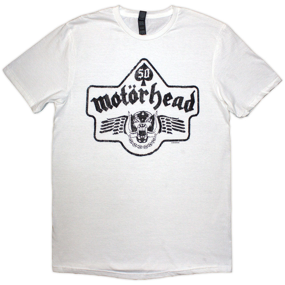 Motörhead 50 Years Ace Wings Emblem [T-Shirt]