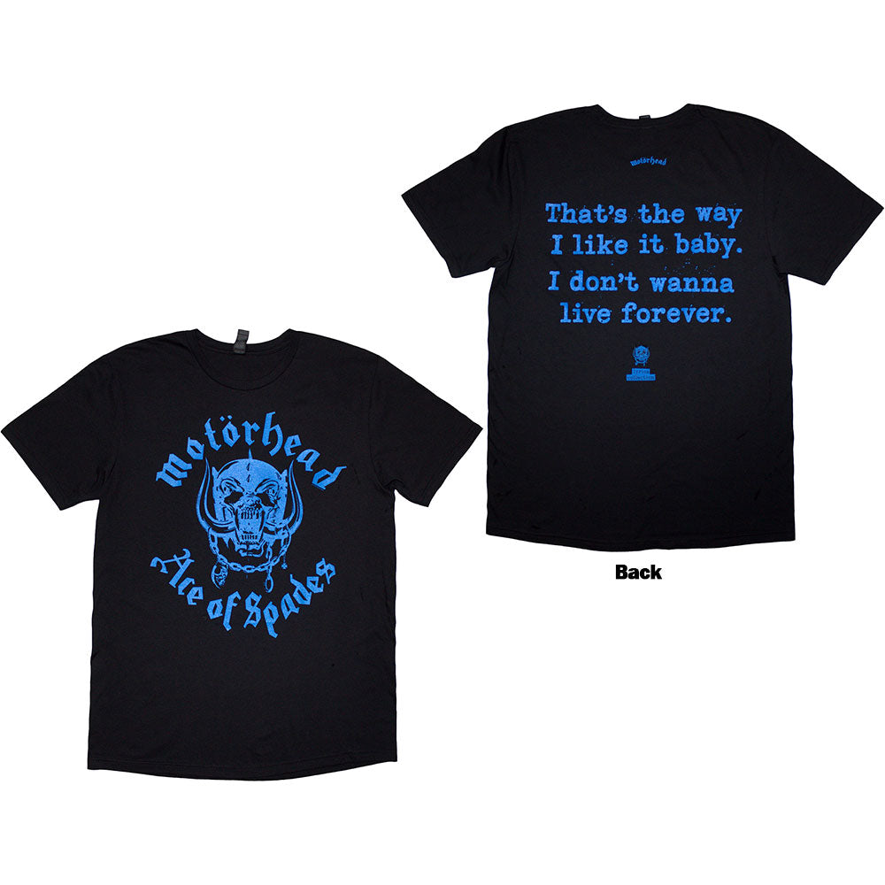 Motörhead Ace Of Spades Lyric [T-Shirt]
