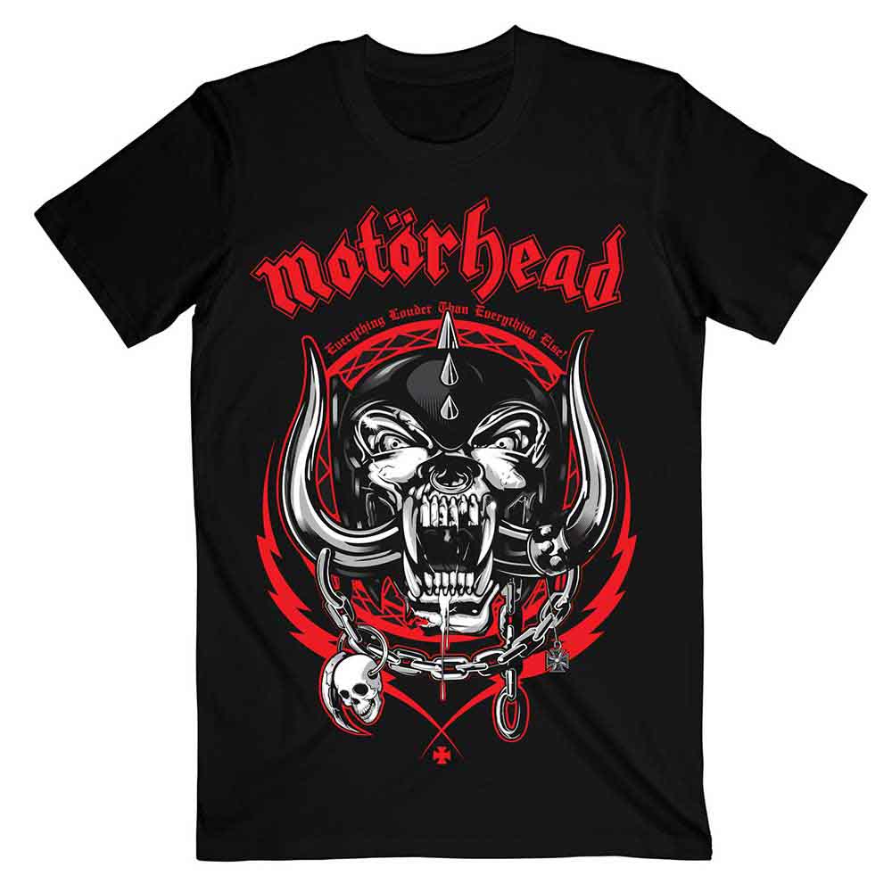 Camiseta con la corona de relámpagos de Motörhead