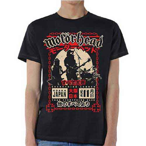 Camiseta de Motörhead Loud en Osaka