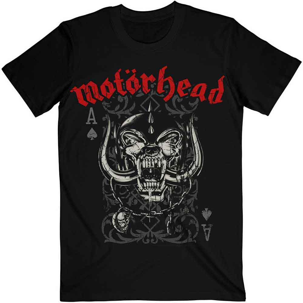 Camiseta con naipes de Motörhead