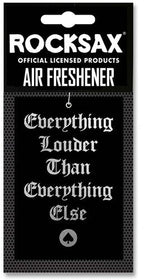 Motörhead - Rocksax - Motorhead - Everything Loud - Air Freshener (Vanilla) [Air Freshener]