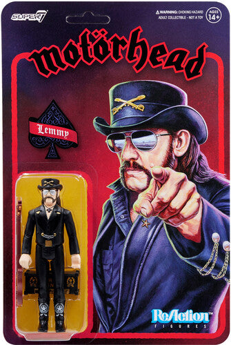 Super7 - Motorhead - ReAction Figures - Lemmy (Modern Cowboy) (Collectible, Figure) (Action Figure)