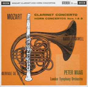 Clarinet Concerto / Horn Concertos Nos. 1 & 3 (Vinyl)