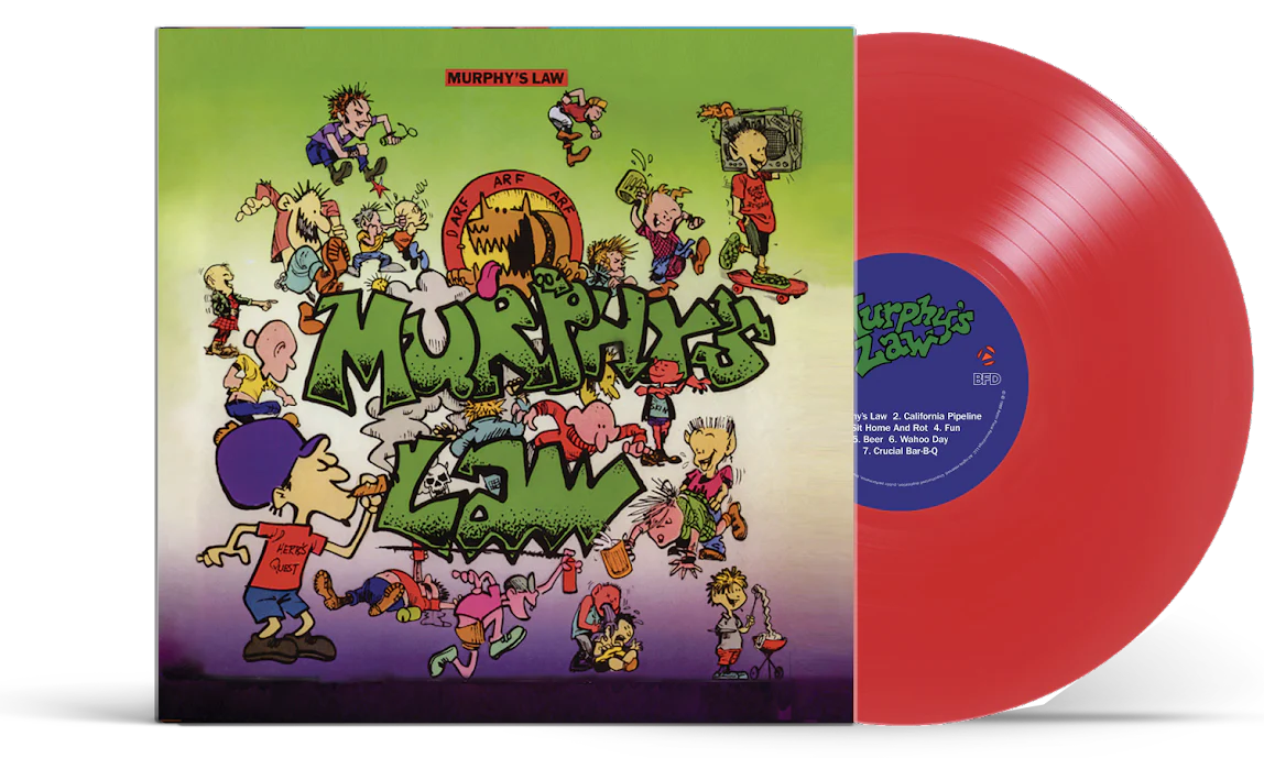 Murphy's Law Murphy's Law (Colored Vinyl, Red) [Vinyl] - Apocalypse Vinyl