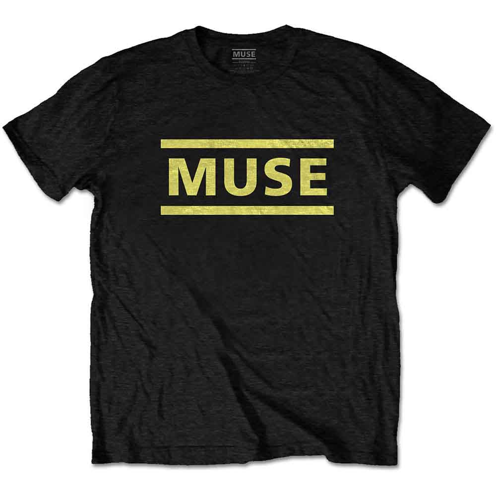 Camiseta con el logotipo de Muse Yellow