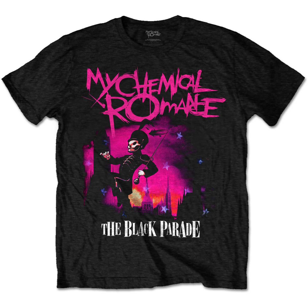 Camiseta de la marcha de My Chemical Romance