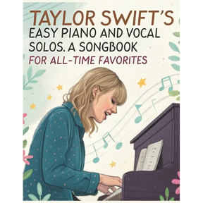 Taylor Swift's Easy Piano and Vocal Solos A Songbook for All-Time Favorites: Featuring Easy Sheet Music Arrangements for Piano and Vocal