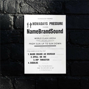 Nowadays Pressure - 12" (Vinyl) - Apocalypse Vinyl