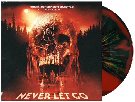 NEVER LET GO Original Motion Picture Soundtrack (Blood Red/Black Swirl Splatter) (Vinyl)