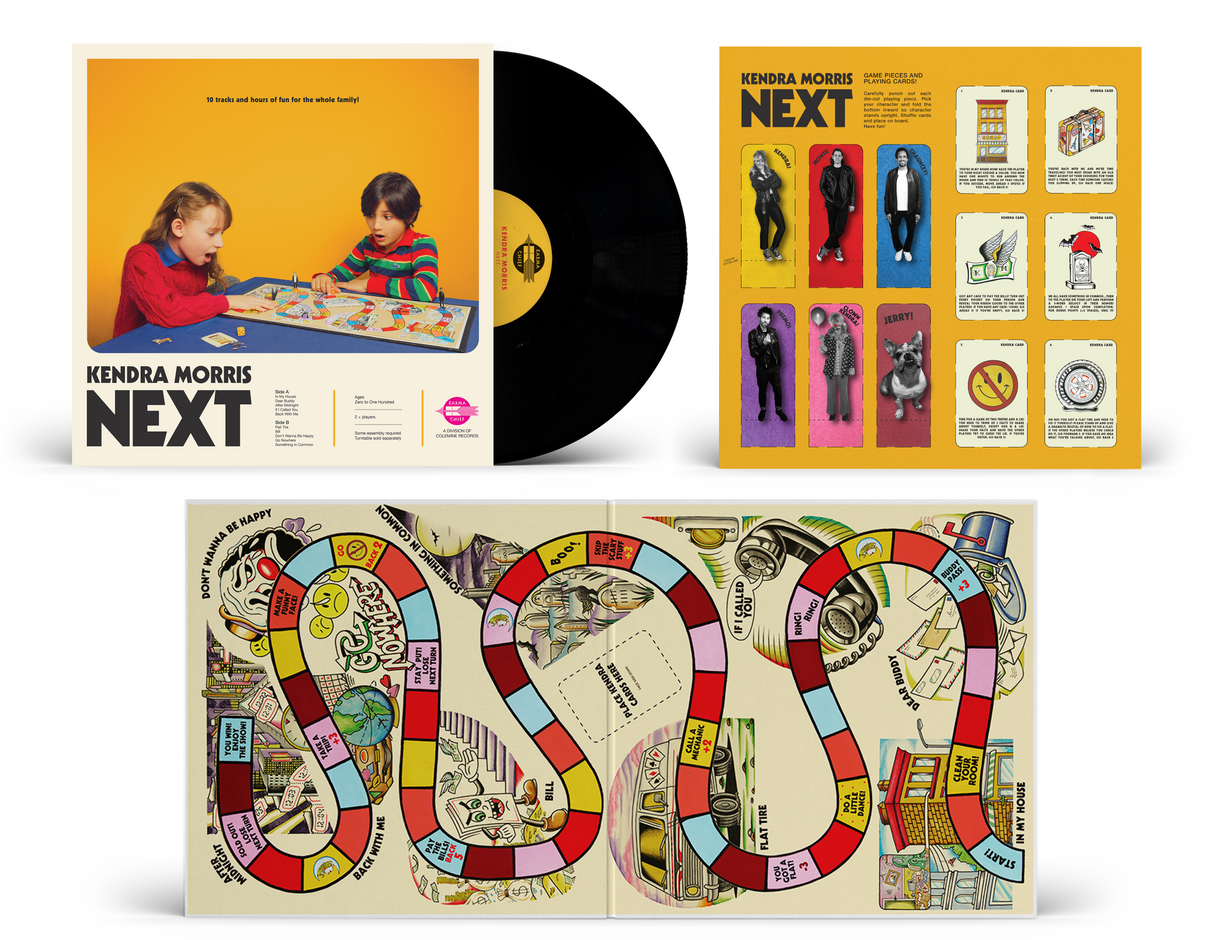 Next (Blue and Yellow Galaxy Swirl) (Vinyl)