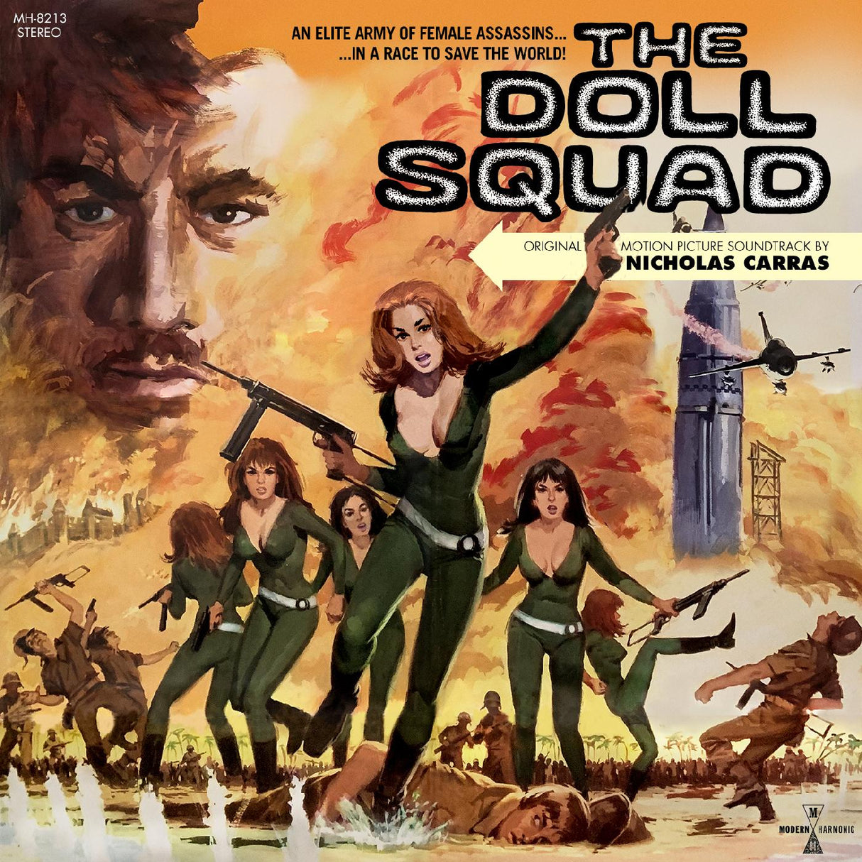 The Doll Squad Original Motion Picture Soundtrack (TRANSPARENT GREEN VINYL) (Vinyl) - Apocalypse Vinyl
