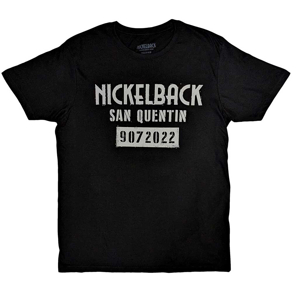 Camiseta de Nickelback San Quentin