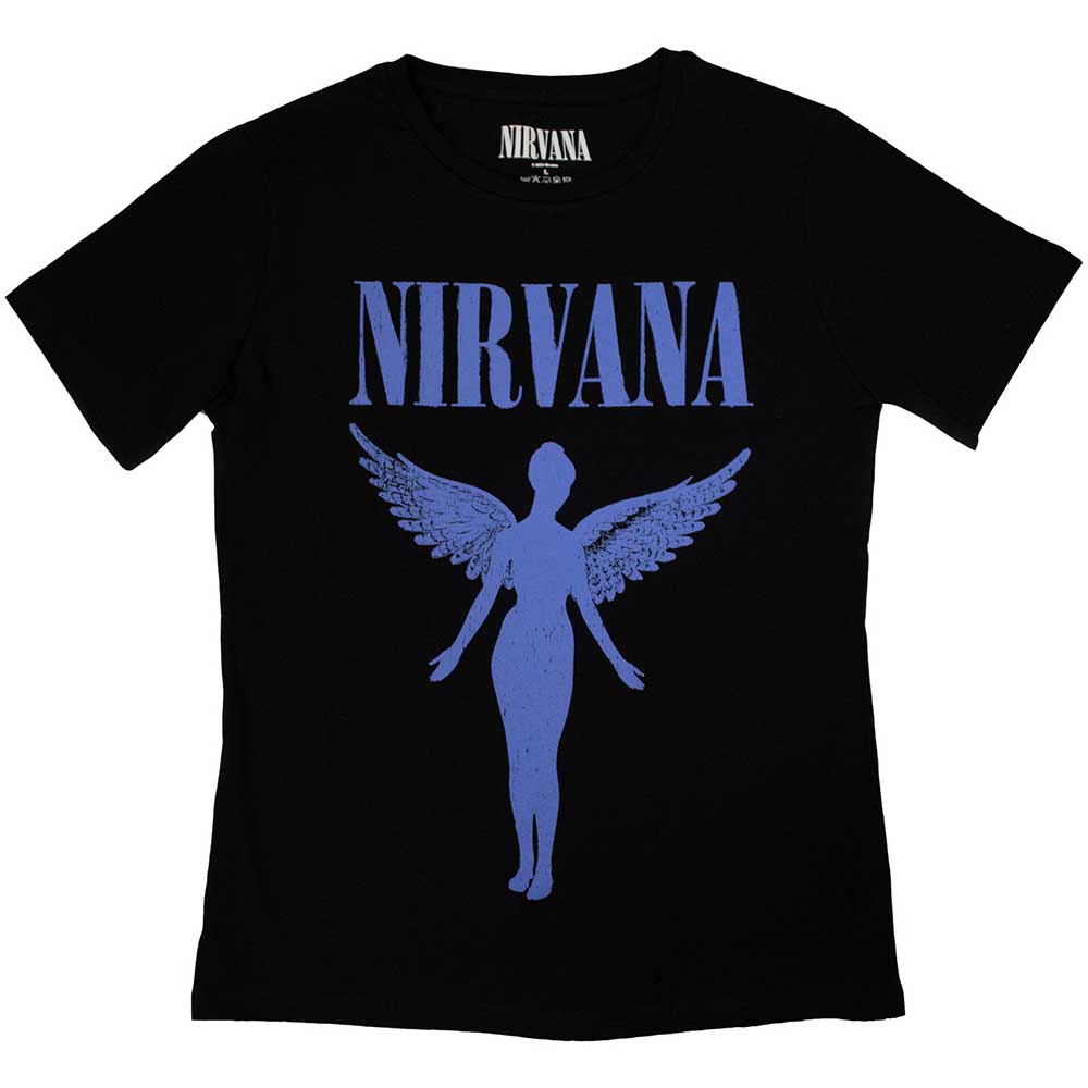 Nirvana Angelic Blue Mono [Short Sleeve Tee]