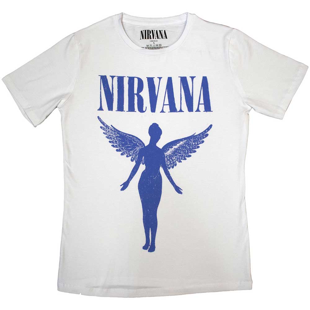 Nirvana Angelic Blue Mono [Short Sleeve Tee]