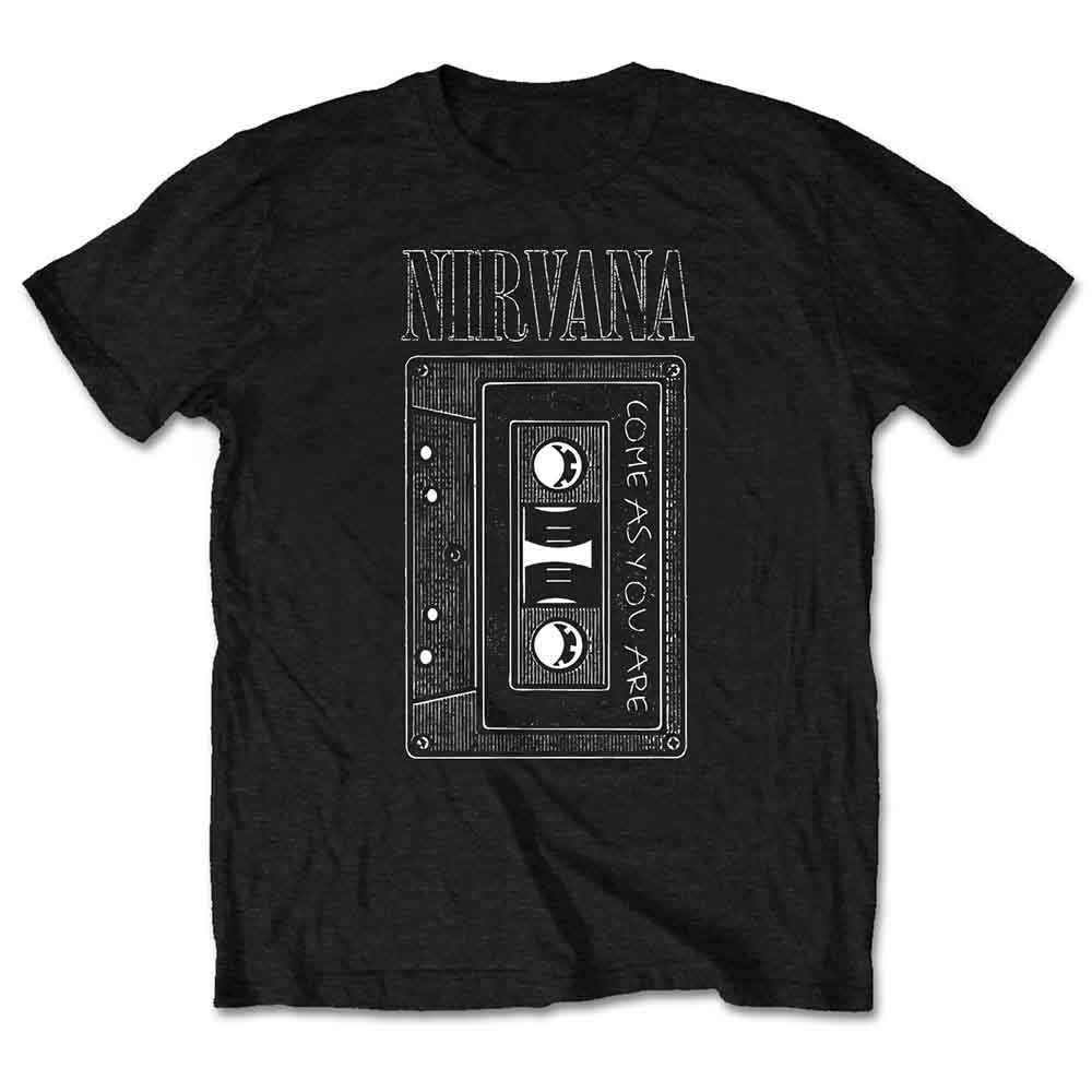 Camiseta con la frase "As You Are" de Nirvana