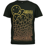 Nirvana Smiley Face Mens T-shirt