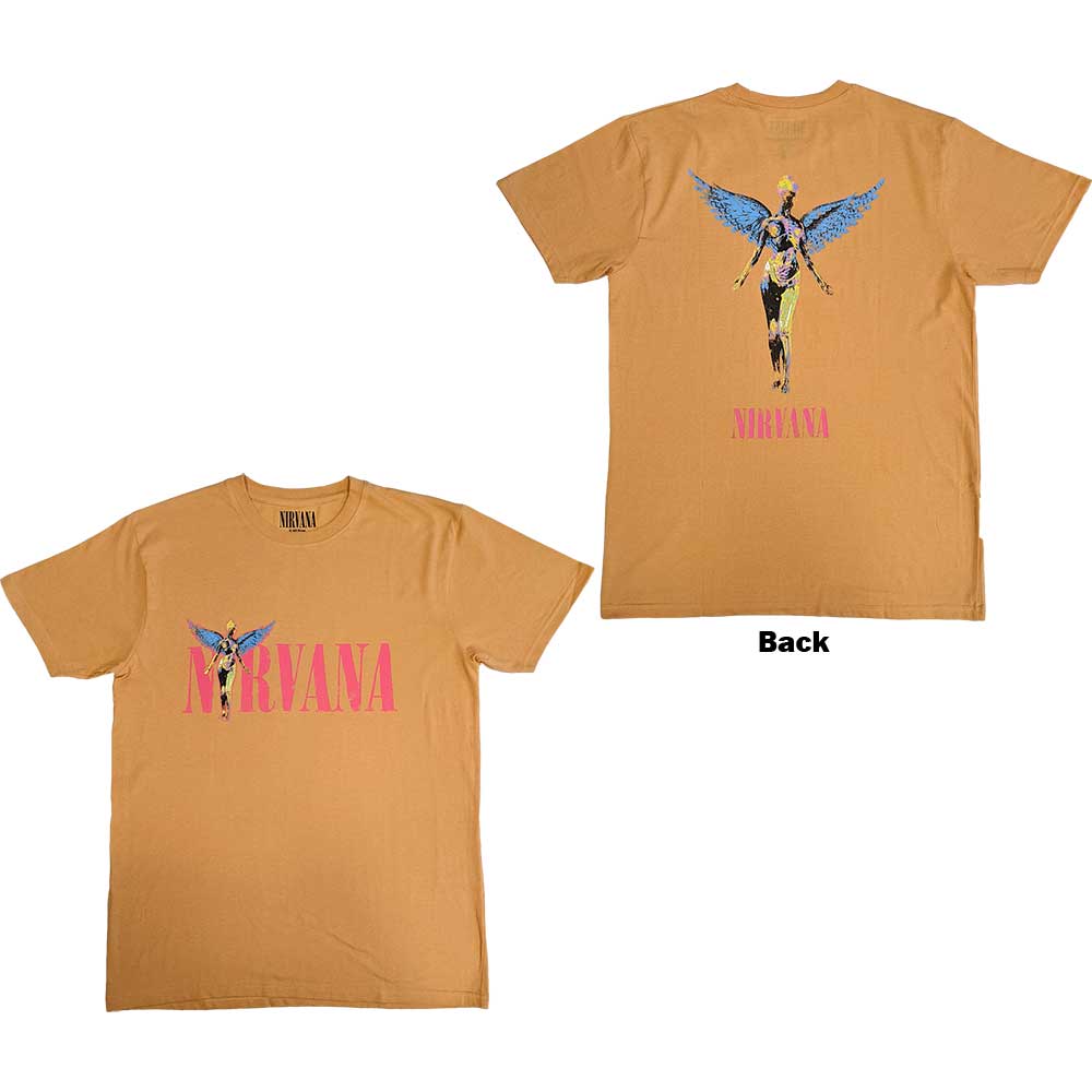 Camiseta de Nirvana In Utero Angel