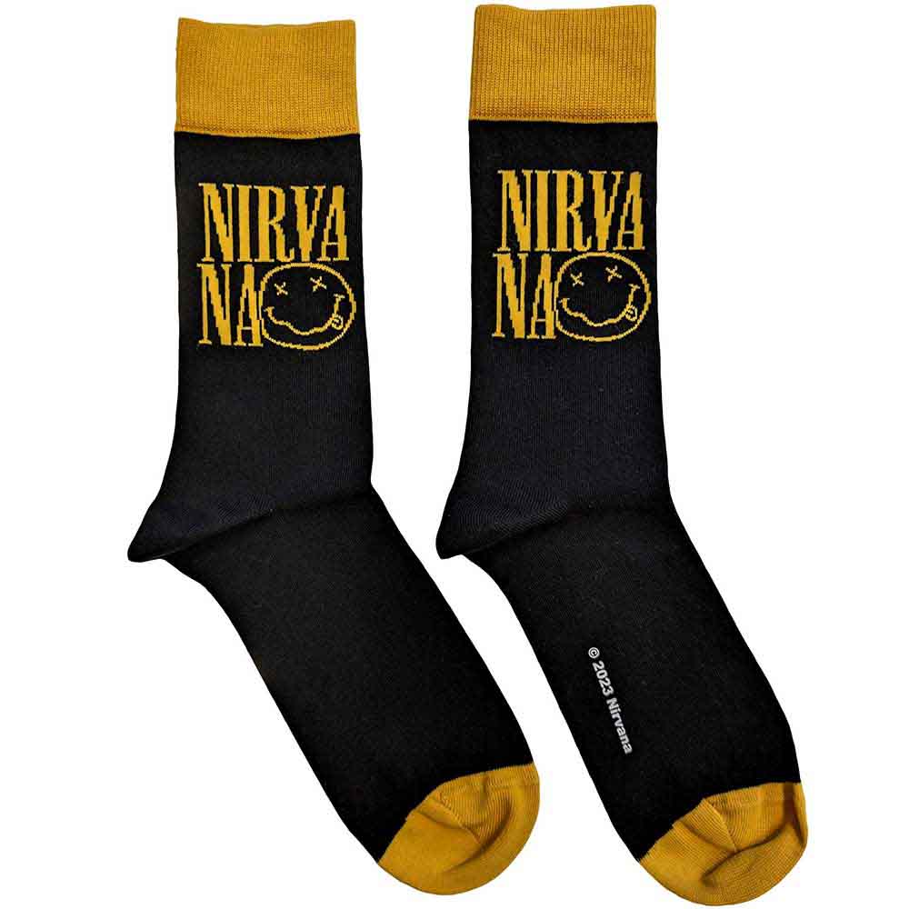 Nirvana Logo Stacked [Socks]