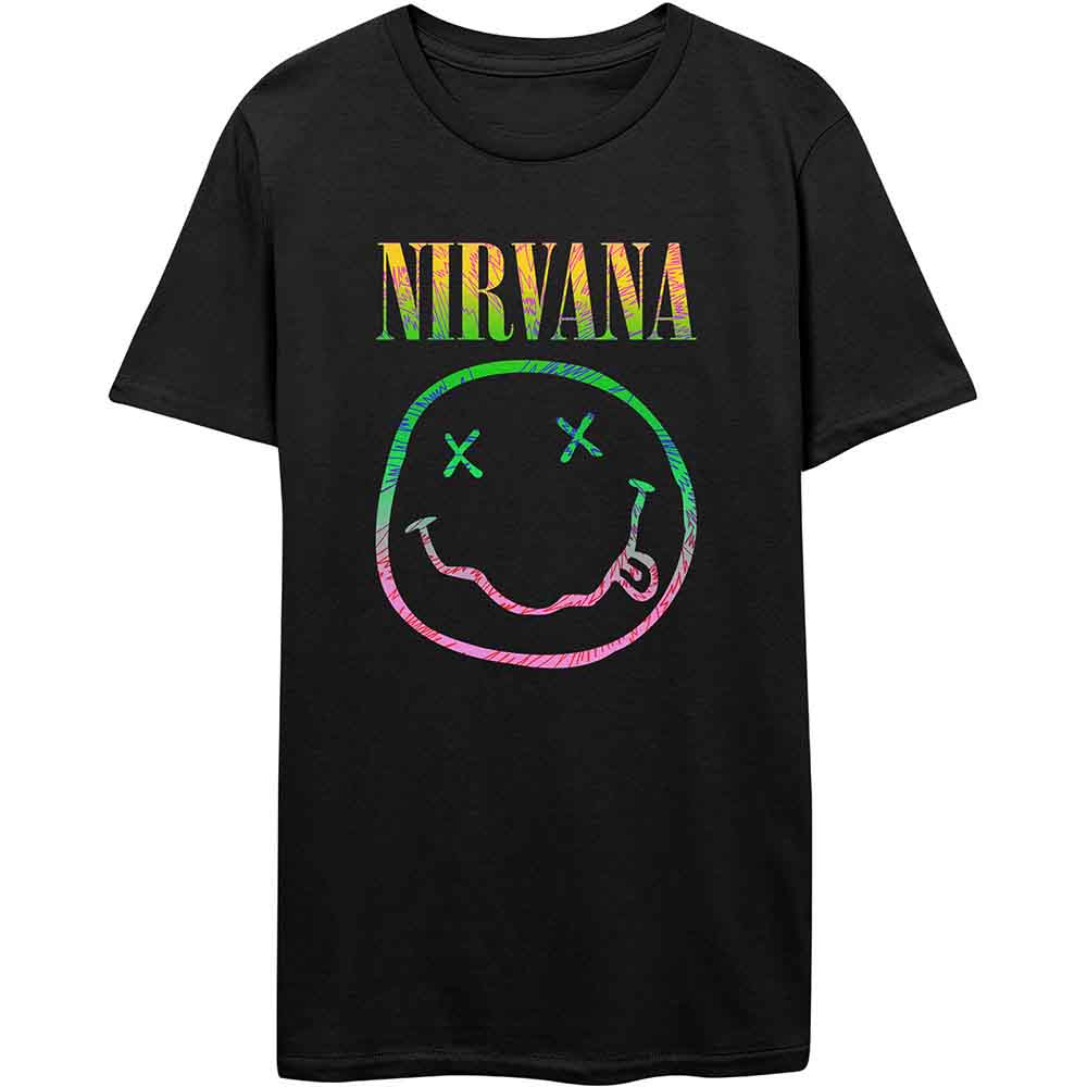 Nirvana Sorbet Ray Happy Face [T-Shirt]