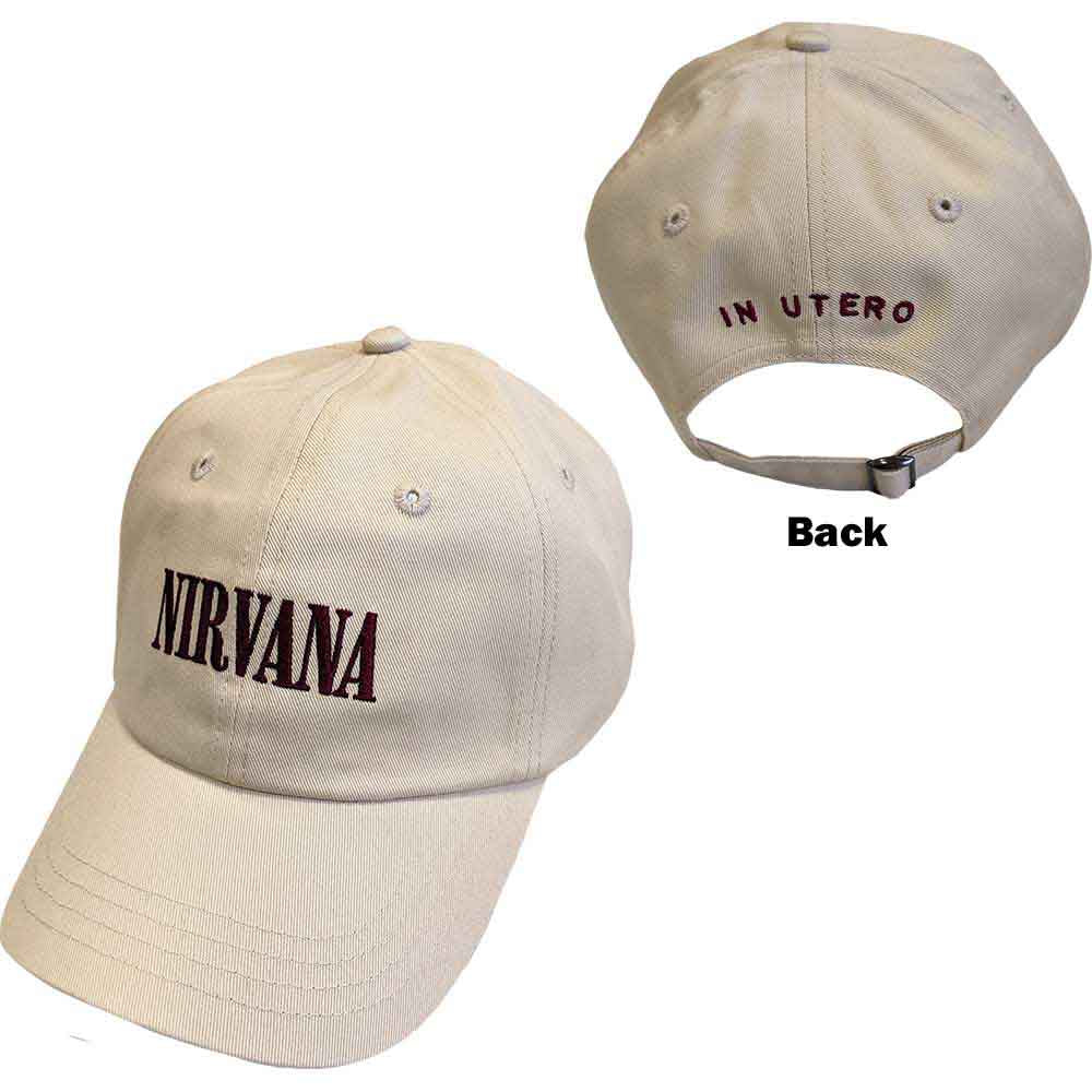 Nirvana Text Logo in Utero [Hat]