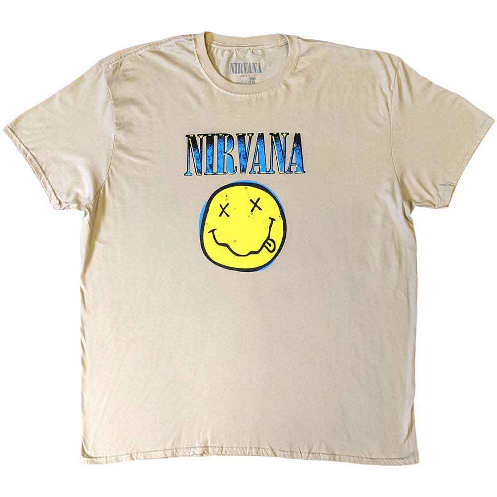 Nirvana Xerox Happy Face [T-Shirt]