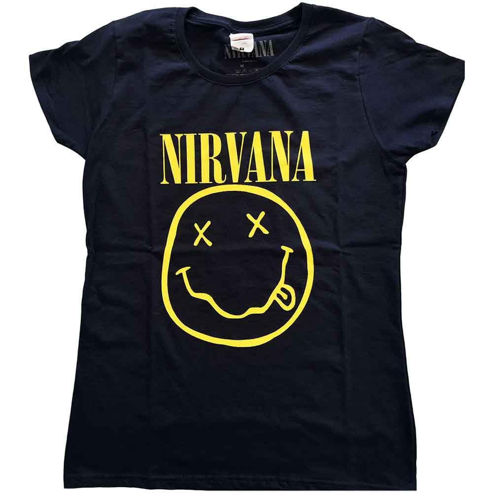 Nirvana Yellow Happy Face [Short Sleeve Tee]