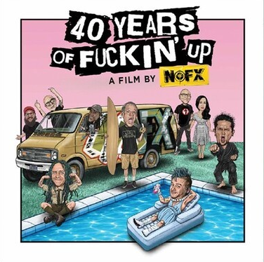 NOFX - 40 Years of Fuckin' Up (Original Soundtrack) (Pink Colored Vinyl) [Vinyl]