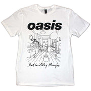Oasis Definitely Maybe Line Drawing [T-Shirt]