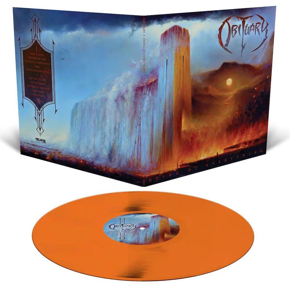 Obituary Dying Of Everything (Colored Vinyl, Orange Crush) [Vinyl] - Apocalypse Vinyl